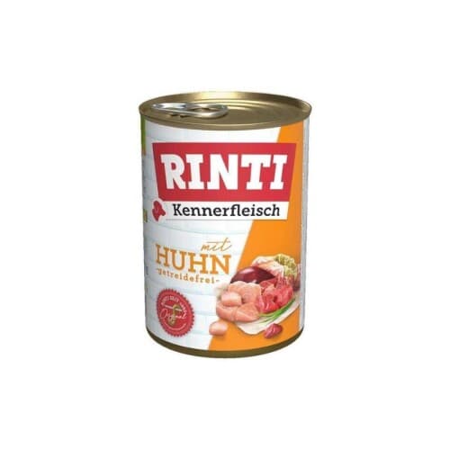 RINTI Tahılsız Tavuk Etli Gurme Yetişkin Köpek Konservesi 400 Gr